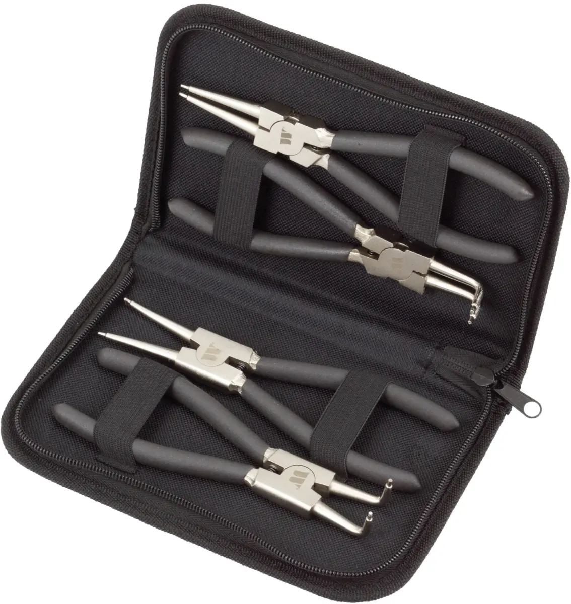 Circlip Plier Set; 4-Piece,175mm