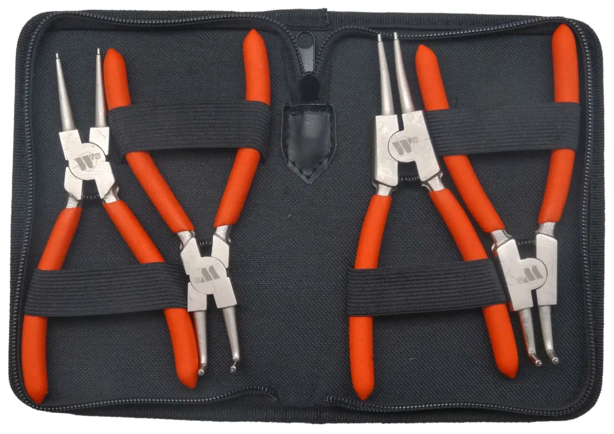 Circlip Plier Set; 4-Piece,150mm