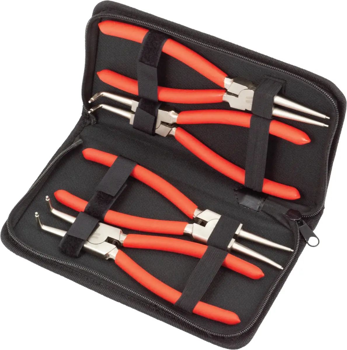 Circlip Plier Set; 4-Piece,225mm