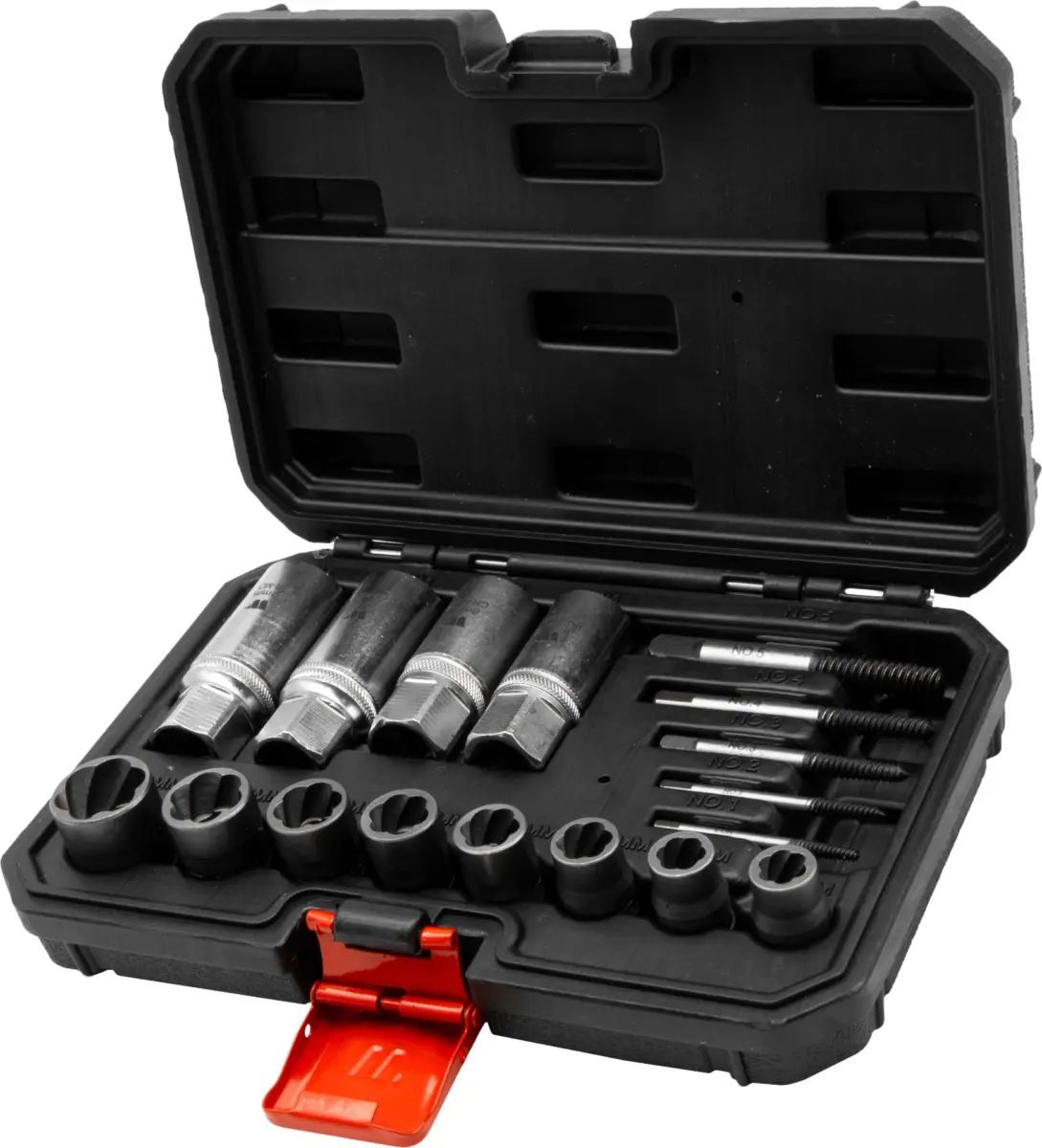 17-Piece Screw And Stud Extractor Set