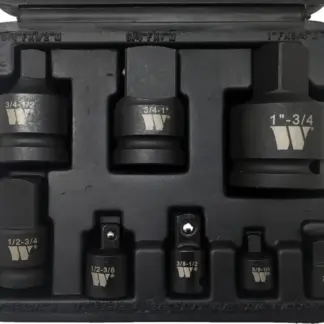 Adapter Set; 8-Piece Set Impact, 1/4''dr-1''dr