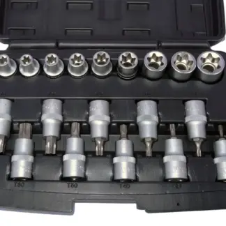 19-Piece 1/2dr Torx &  E-Torxs Set