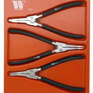 Lock Ring Plier Set 90, 30, + Straight Tipped