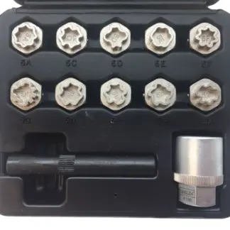 Locking Wheel Nut Keys, Mercedes; OEM, 12-Piece
