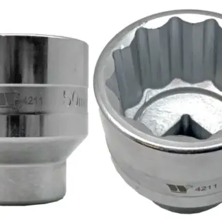 Hub Nut Socket for Ford Transit; 12pt, 50 mm