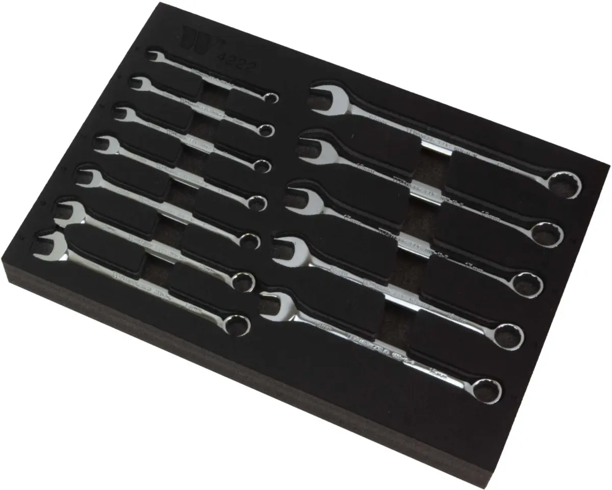 Combination Spanner Set 12-Piece; 8-19mm