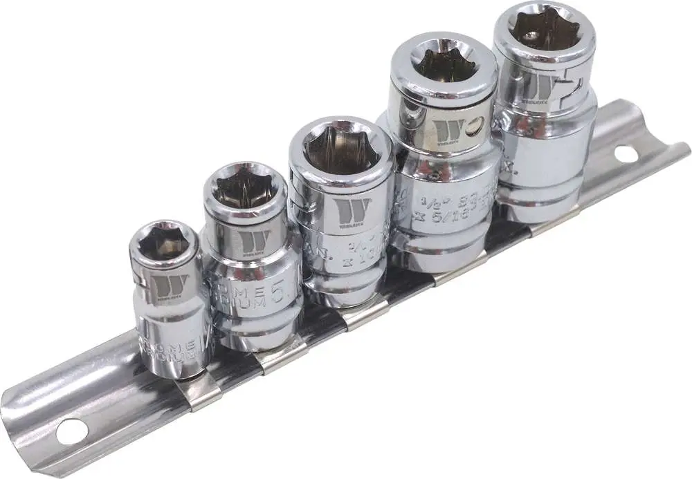 5-Piece Bit Socket Adaptor Set