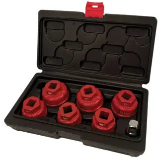 Oil Filter Cap Wrench Set; 7-Piece Set