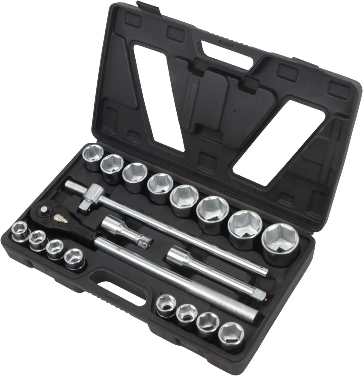 Socket Tool Set; 6-Point, 19-50 mm, 3/4''
