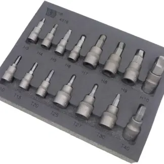 15-Piece Lok-Typ Torx & Hex Removers, Master Kit