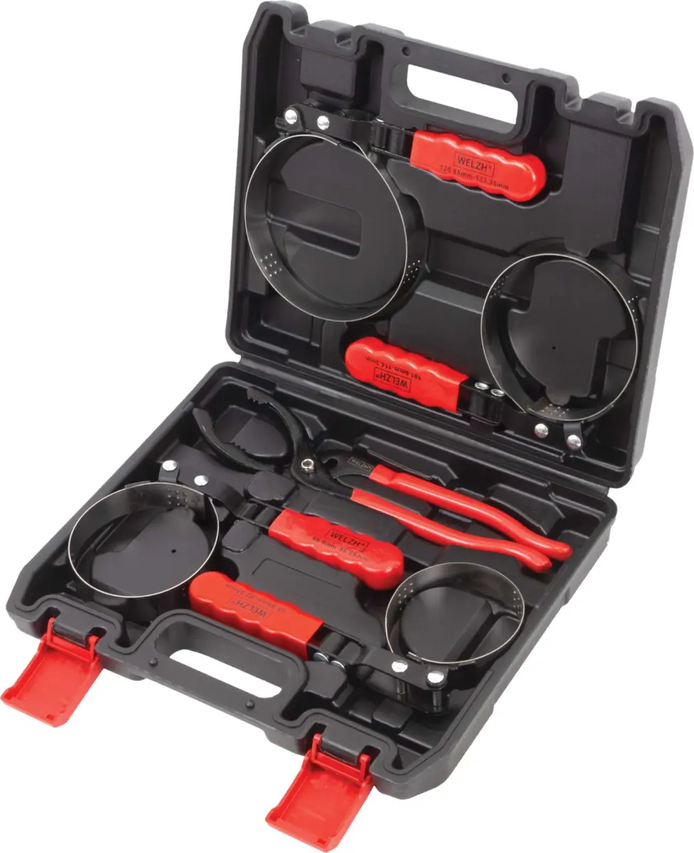 5-Piece Oil Filter Swivel Wrench Set