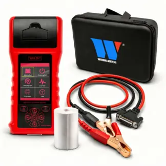 Intelligent Battery Tester With Printer; 6-30V DC