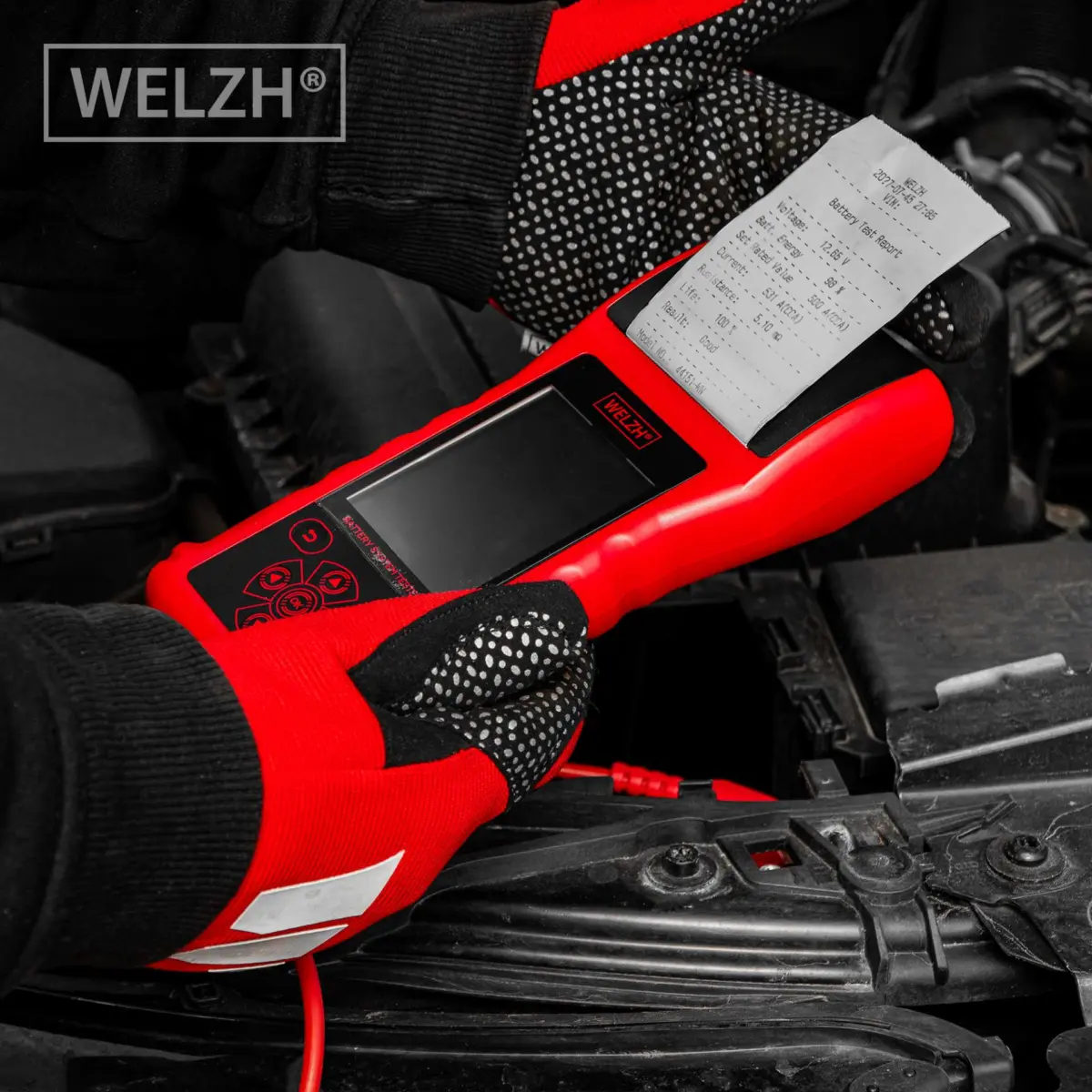 Intelligent Battery Tester With Printer; 6-30V DC - Image 4