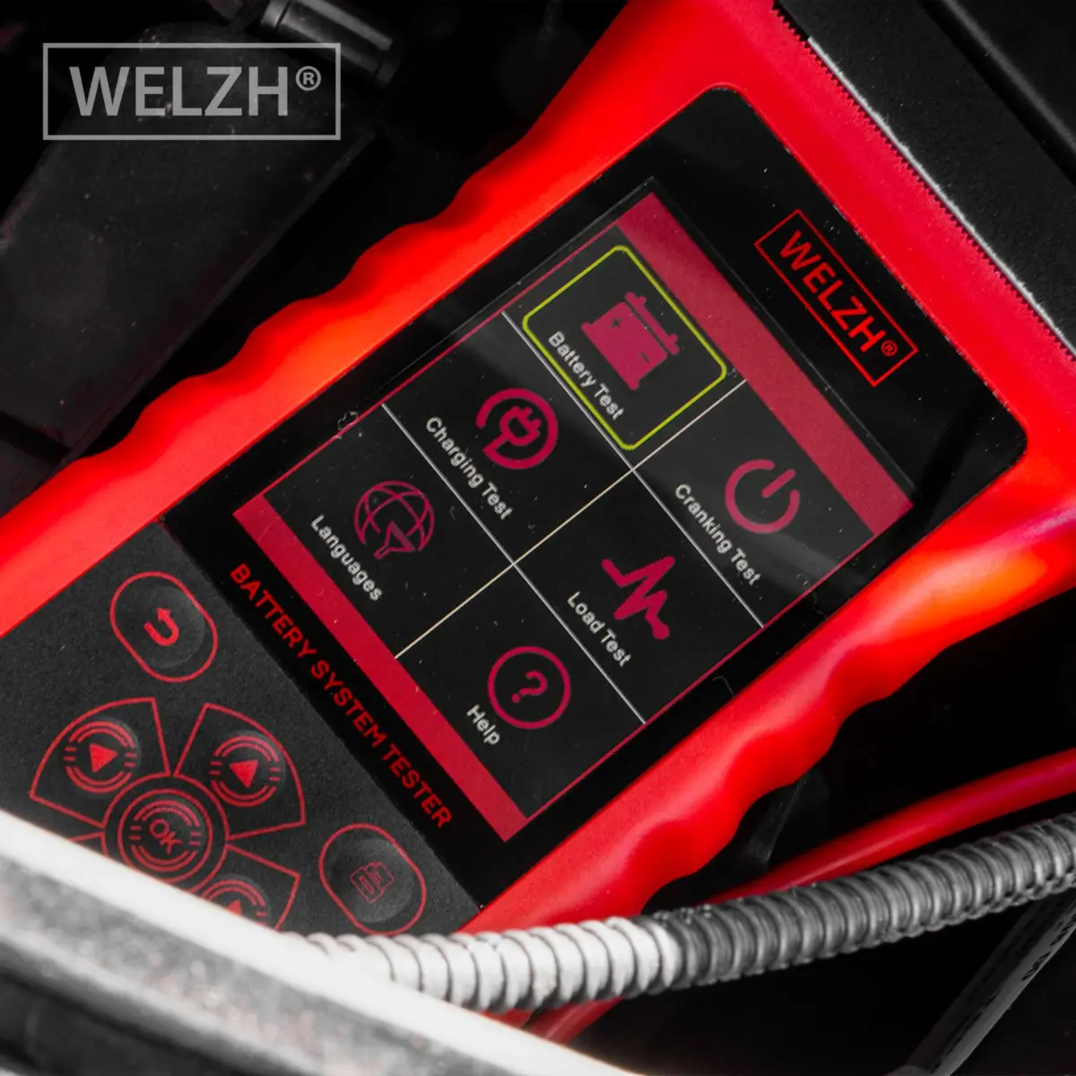 Intelligent Battery Tester With Printer; 6-30V DC - Image 5