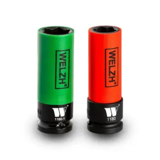 2-Piece Impact Socket + Plastic Protector For Mercedes-Benz Models 17 & 21 mm
