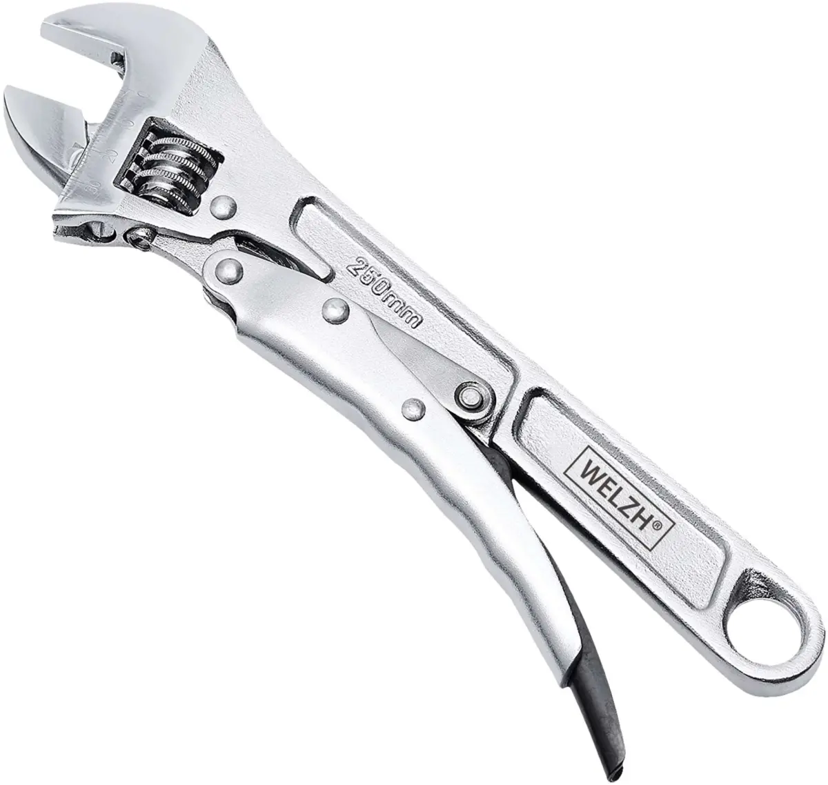 Adjustable Wrench With Locking Lever; 250mm