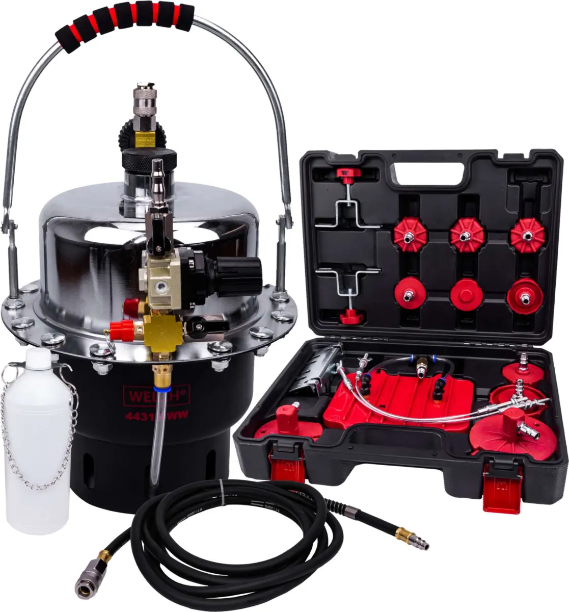 Professional Air Brake Bleeder & Adaptor Set