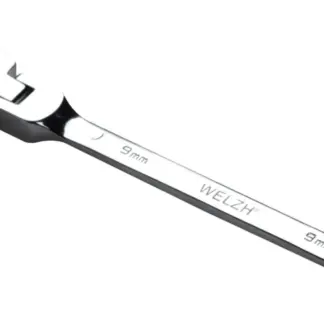 Flexi Head Ratcheting Brake Line Spanner; 9-mm