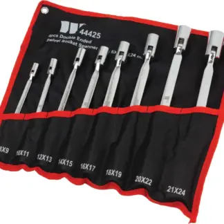 Double Ended Swivel Socket Spanner Set; 8-Piece , 8-24-mm