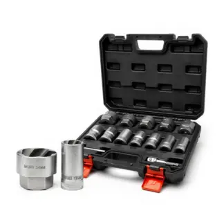 14-Piece XL Twist-Mate(?) Socket Removal Set; 17-36-mm