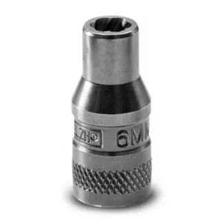 Twist Socket;1/4''dr 6-mm