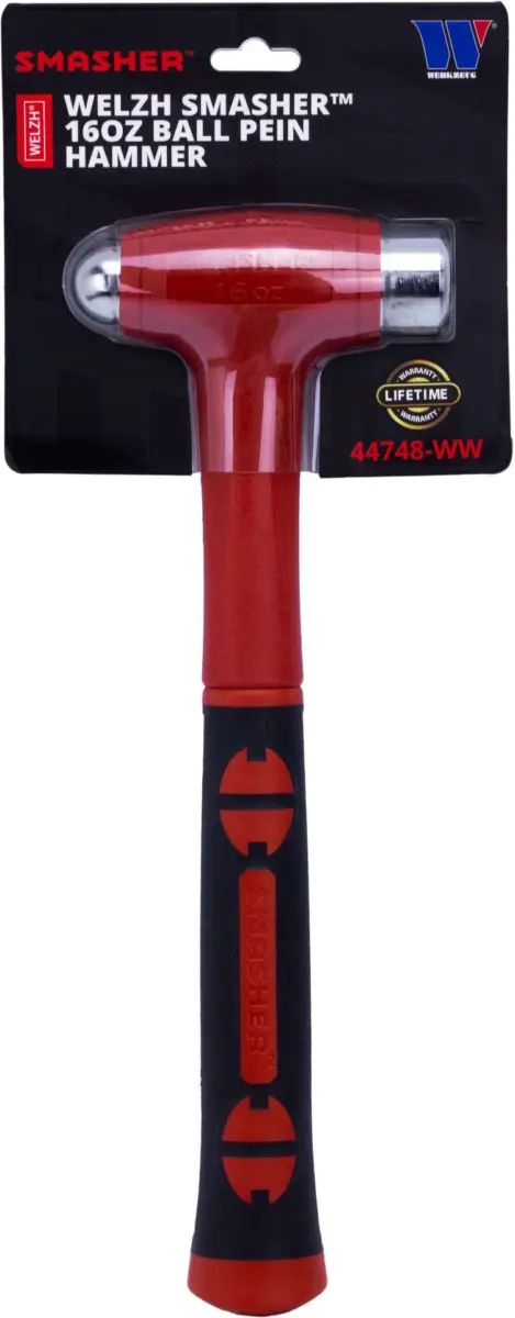 Welzh 'Smasher?' 16oz Ball Pein Hammer;