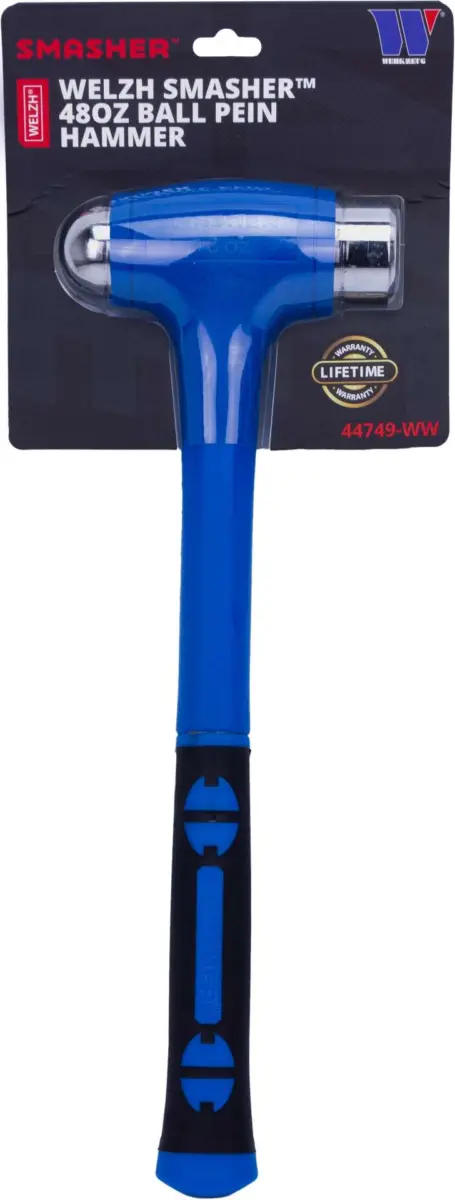 Welzh 'Smasher?' 48oz Ball Pein Hammer;