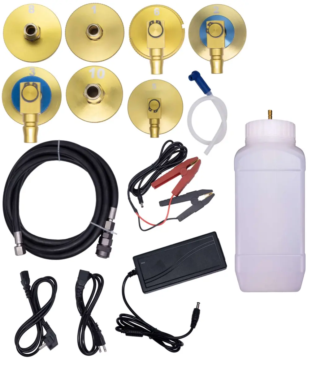 Pulse-Mate+? Brake Bleeder 12-Volt + Mains; Including Adaptor Set - Image 3