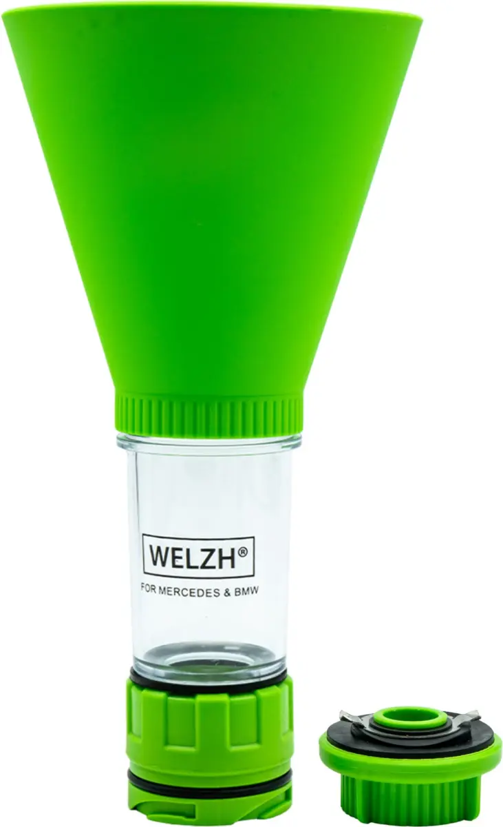 Slow Fill Oil Funnel Filling Device For; Mercedes & BMW