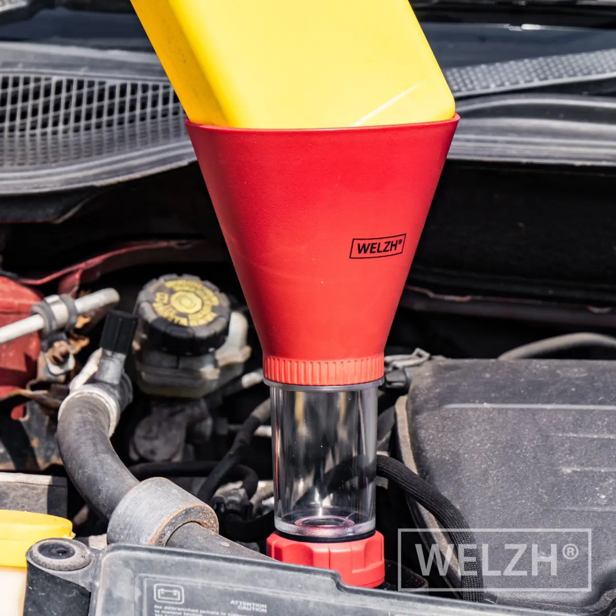 Slow Fill Oil Funnel Filling Device For; Renault & Nissan - Image 4