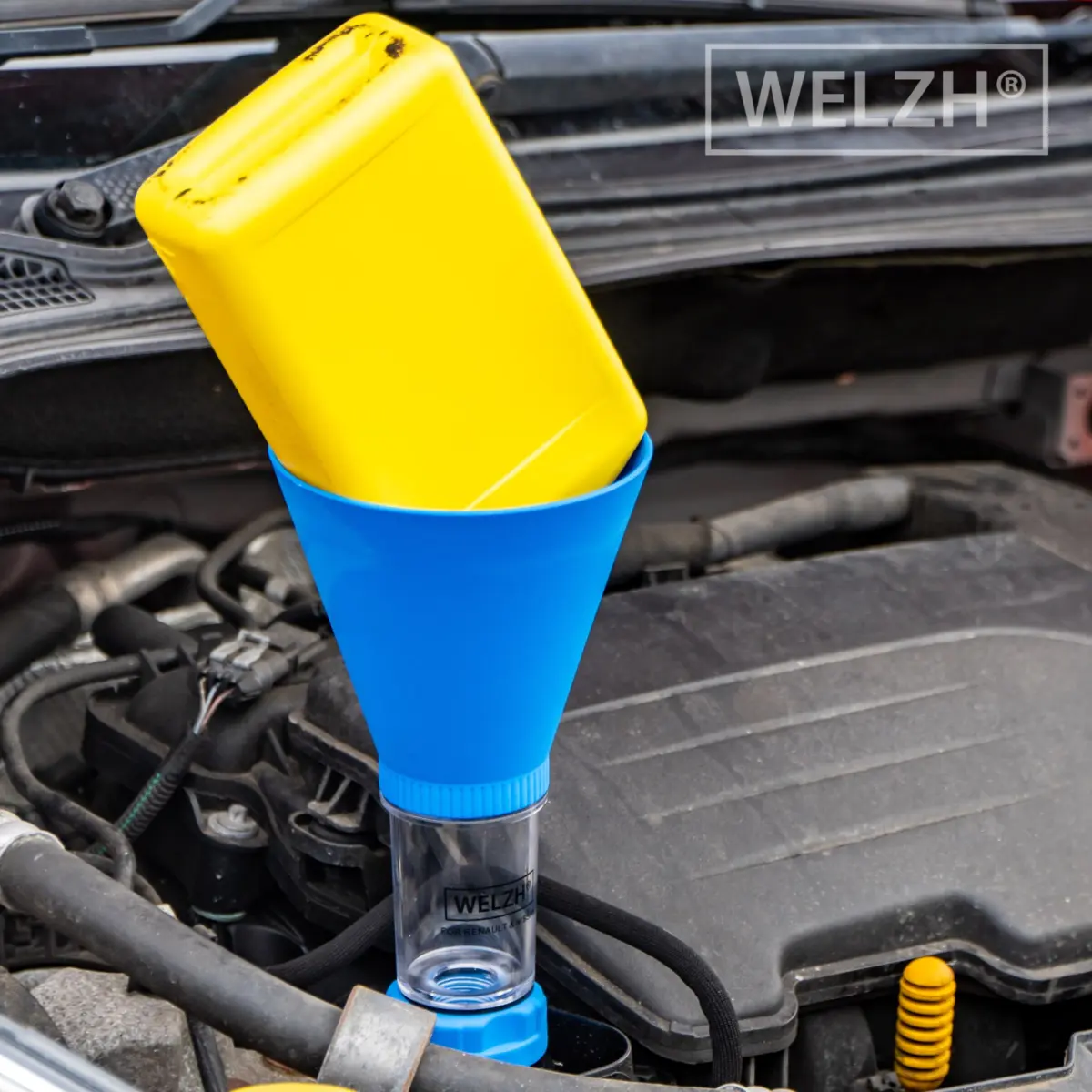 Slow Fill Oil Funnel Filling Device For; Renault & Nissan - Image 4