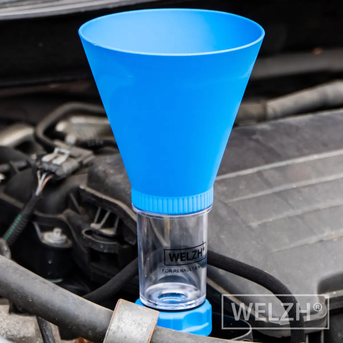 Slow Fill Oil Funnel Filling Device For; Renault & Nissan - Image 3