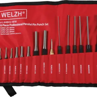 18-Piece Professional Parallel Pin Punch Set