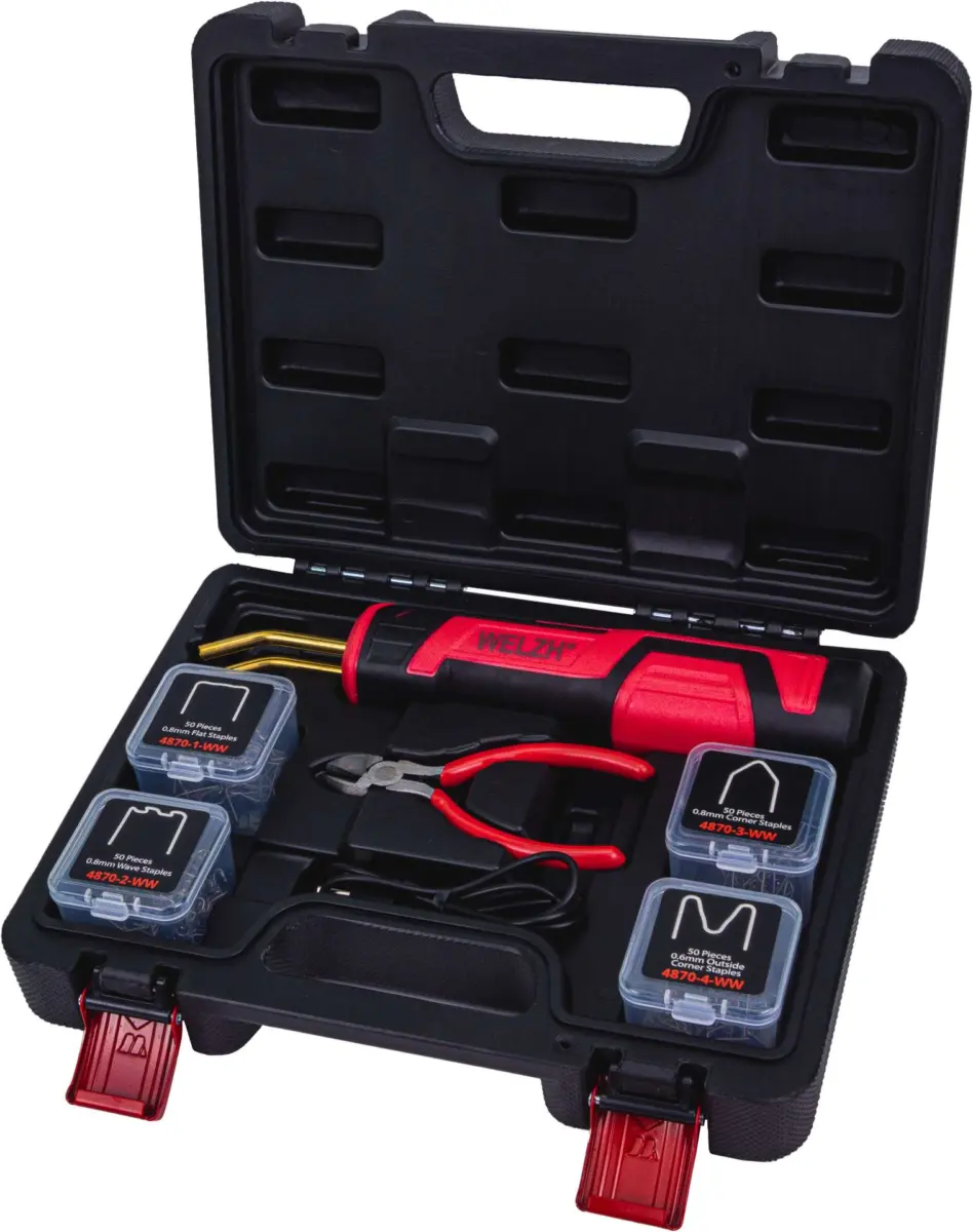 Hot Stapler; Cordless Including 200-Piece Staples