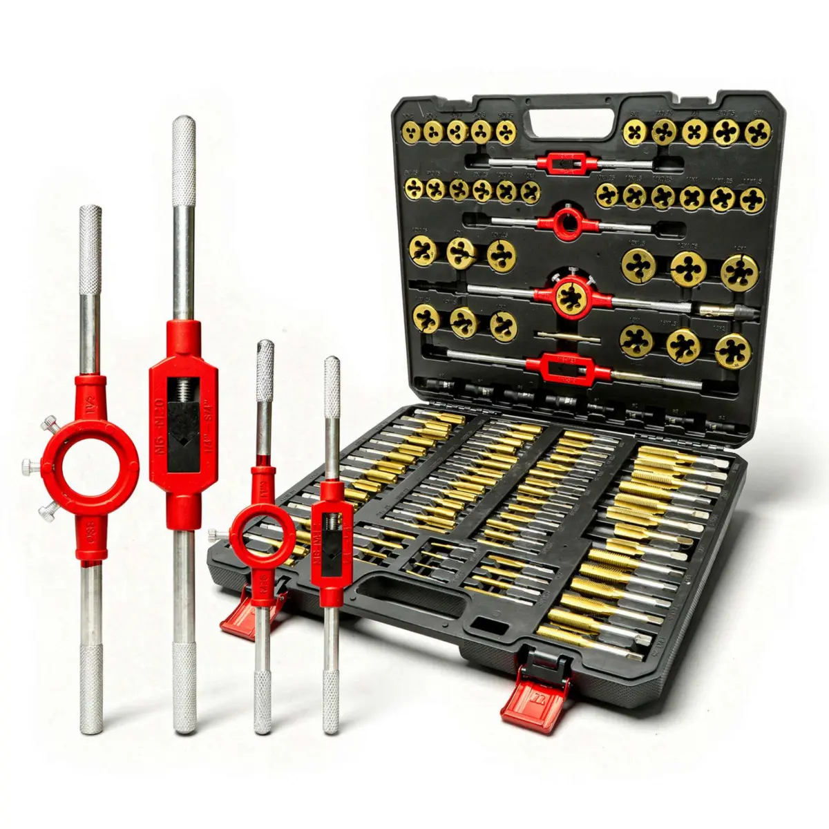 119-Piece Titanium Metric Tap & Die Set