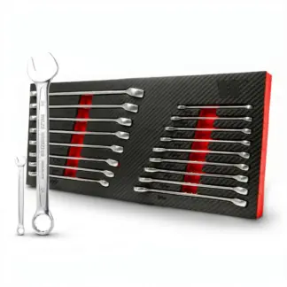Welzh Jet-Series Combination Spanner Set 17-Piece; 8-24-mm