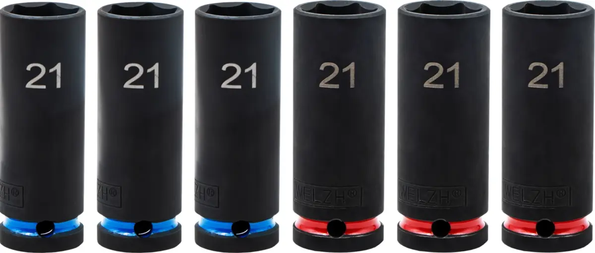6-Piece Deep Impact Sockets 21-MM - Image 2