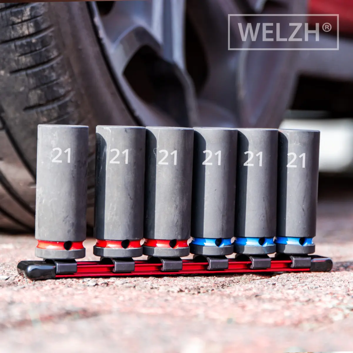 6-Piece Deep Impact Sockets 21-MM - Image 5