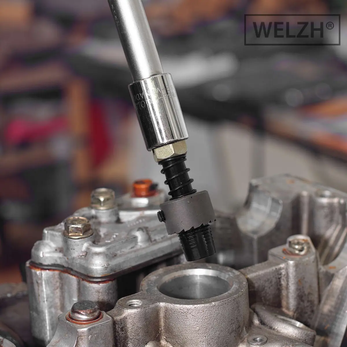 Spark Plug Seat + Thread Cleaning Tool; M14X1.25 - Image 2