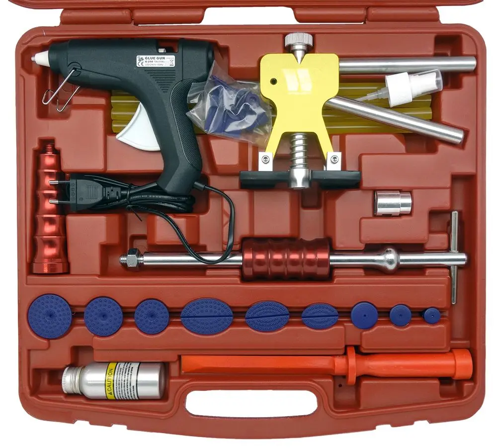 Master Auto Dent Repair Kit (ALUM. Hammer)