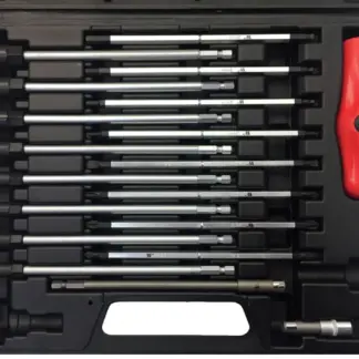 Screwdriver Set; T-Handle with Interchangable Heads