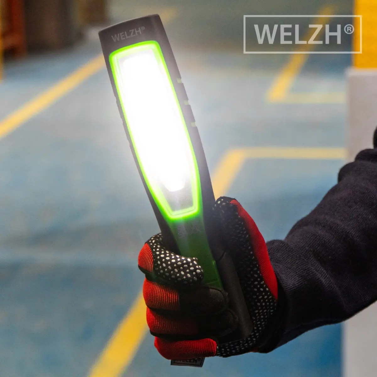 Rechargeable Inspection Cob Lamp; Sirius Range (Green) - Image 3