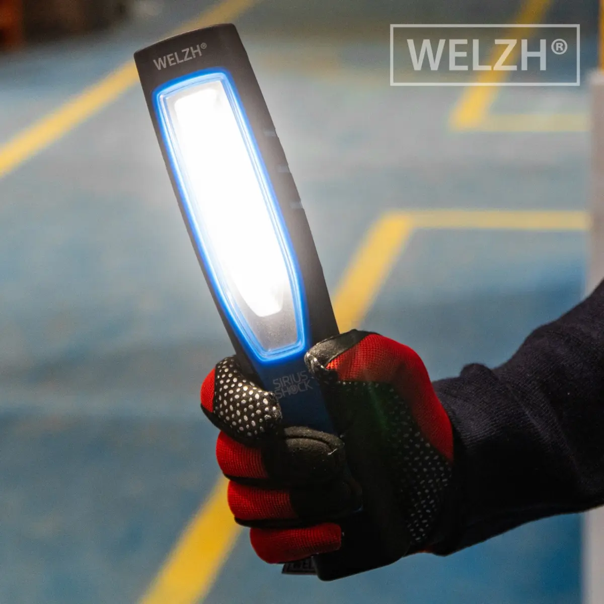Rechargeable Inspection Cob Lamp; Sirius Range (Blue) - Image 3