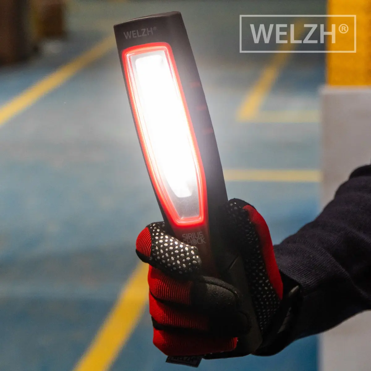 Rechargeable Inspection Cob Lamp; Sirius Range (Red) - Image 3