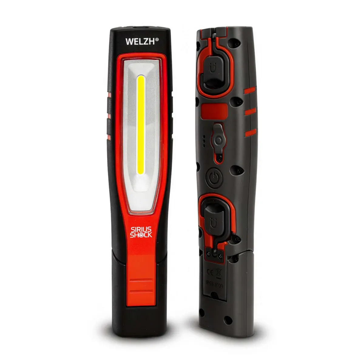 Rechargeable Inspection Cob Lamp; Sirius Range (Red)