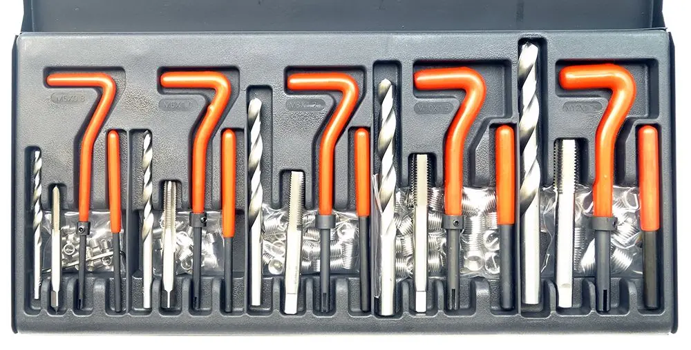 131-Piece Thread Repair Set; M5-M12