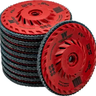 Redback™ Zirconia Flap Mate™ Disc; 60-Grit (10-Pieces)