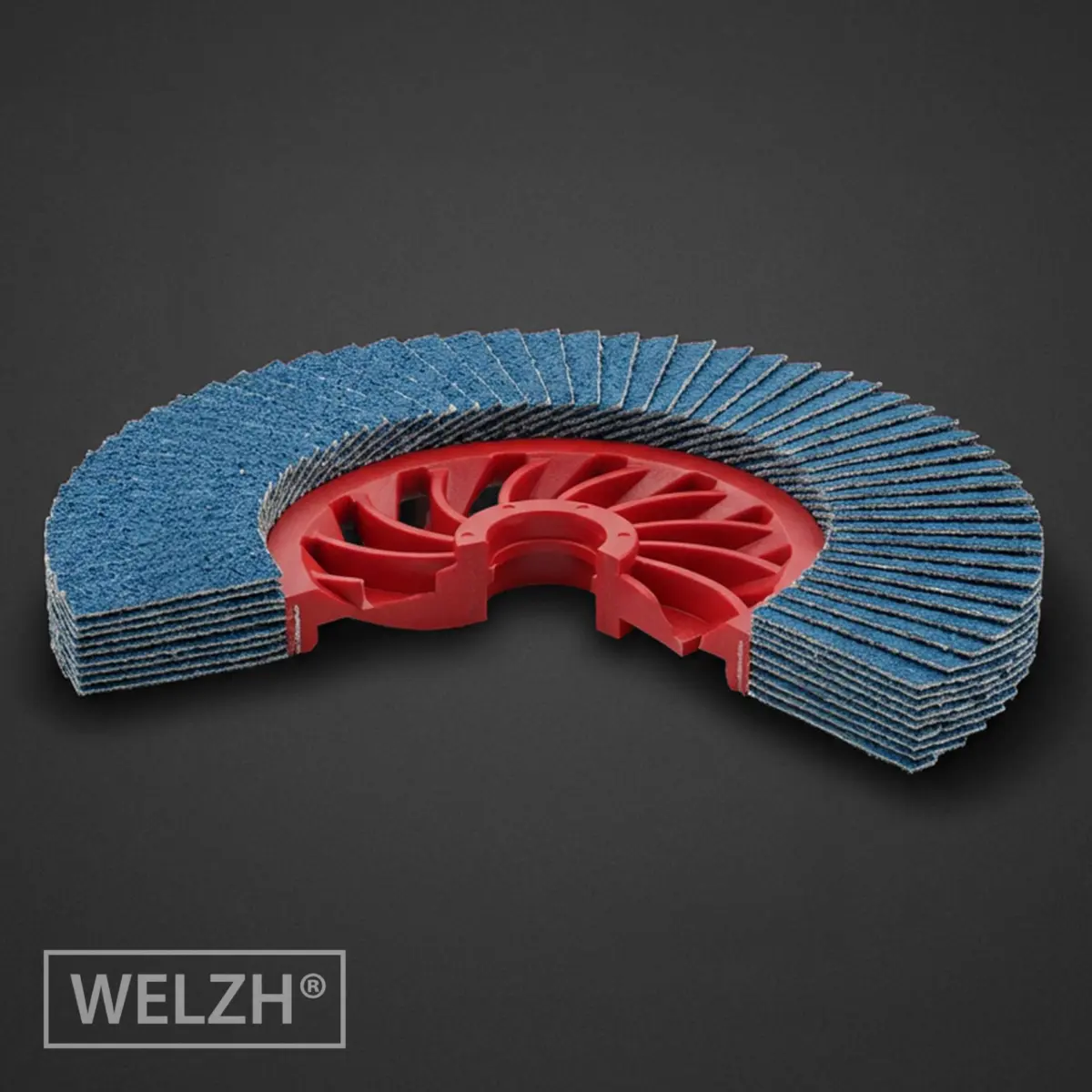 Redback™ Zirconia Flap Mate™ Disc; 60-Grit (10-Pieces) - Image 8