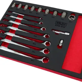 18-Piece Bolt Extractor Socket & Spanner Kit