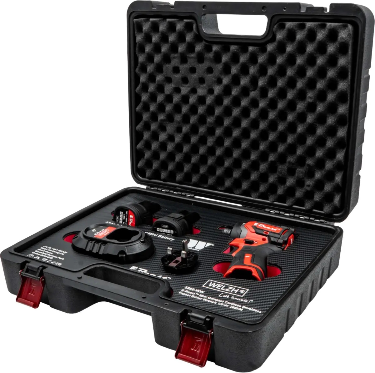 E-Beast? Mini Compact Cordless Brushless Impact Driver Wrench 1/2'dr; 360NM - Image 2